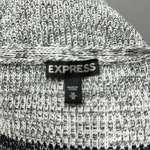 Express Stripe Sweater ~ Size M - Picture 5 of 6